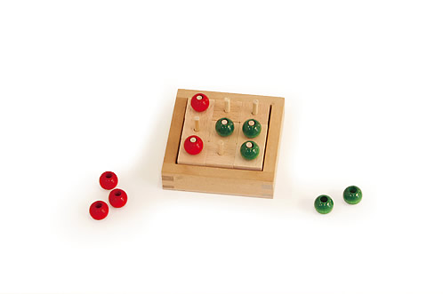 かずの木でゲーム:3目ならべ